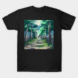 Anime Style Landscape T-Shirt